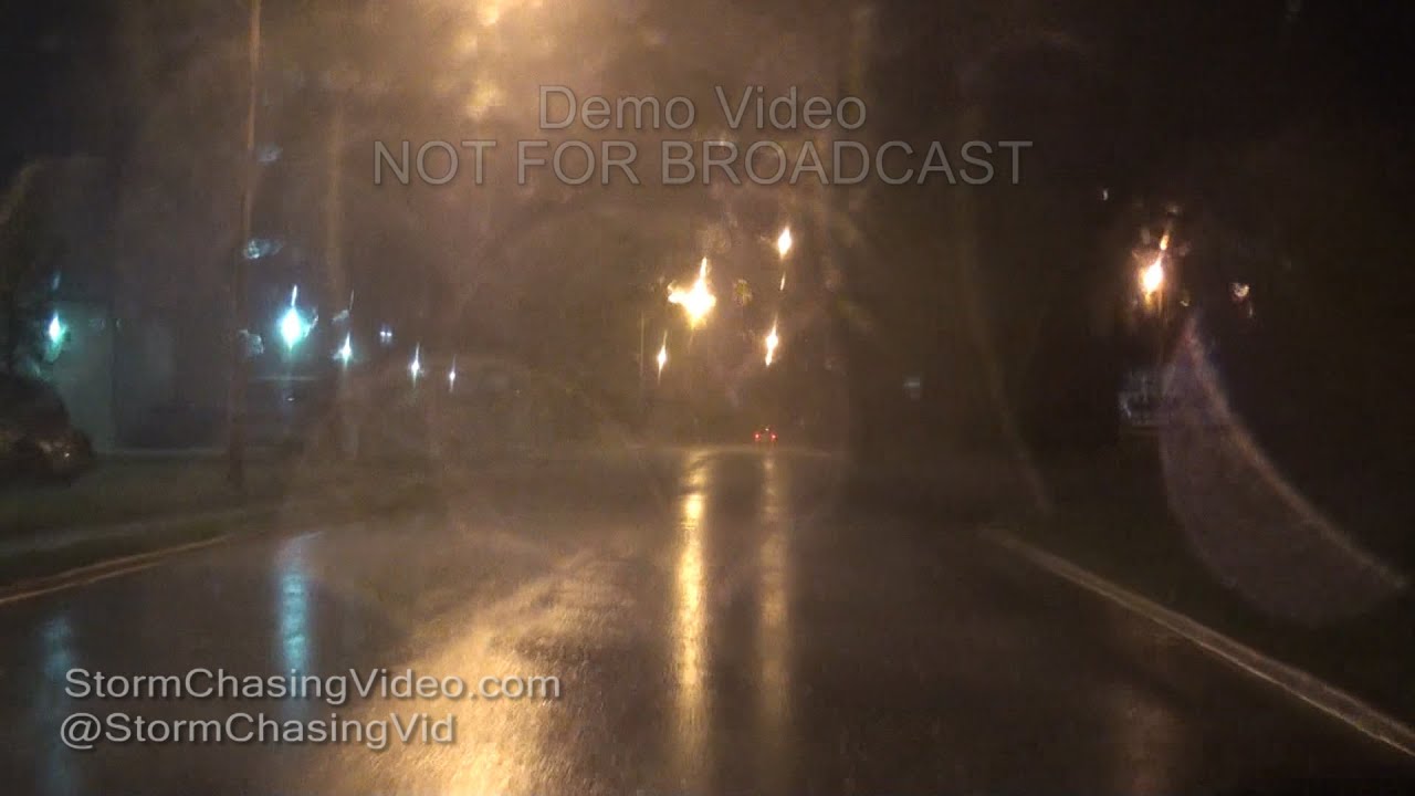 Carbondale, IL Night Storms - 7/19/2016