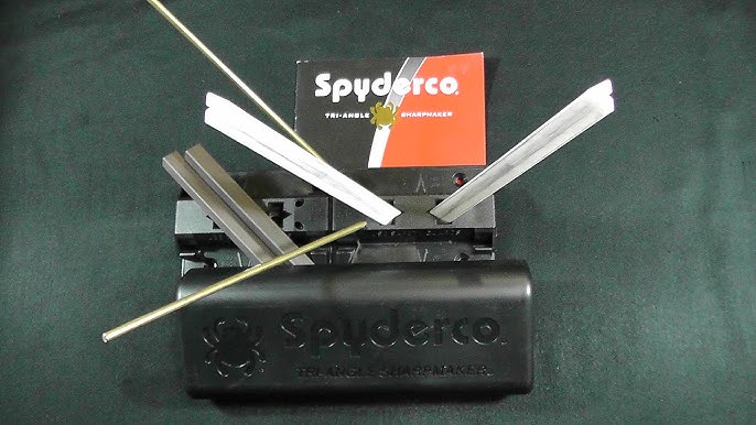 Spyderco SC204MF Tri-Angle Sharpmaker Sharpening System - Heimerdinger  Cutlery