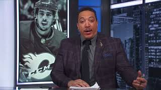 Johnny Gaudreau a two way hard working player