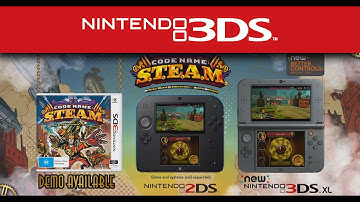 Code Name: S.T.E.A.M. Teaser Trailer 30sec (3DS)