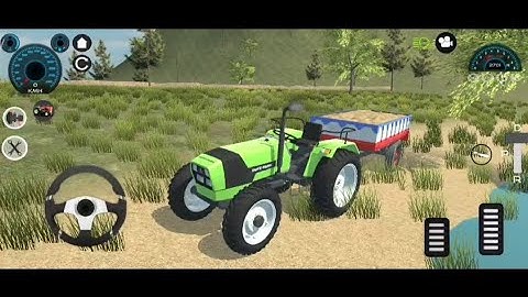 Real Tractor Games 2025 - Indian Farming Tractor Simulator - Farming Tractor 3D - Android GamePlay