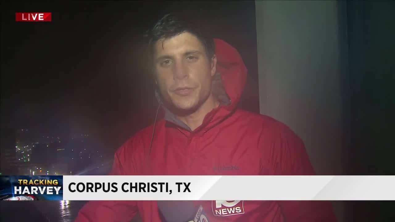 Local 10 News Michael Seiden reports from Corpus Christi Friday night