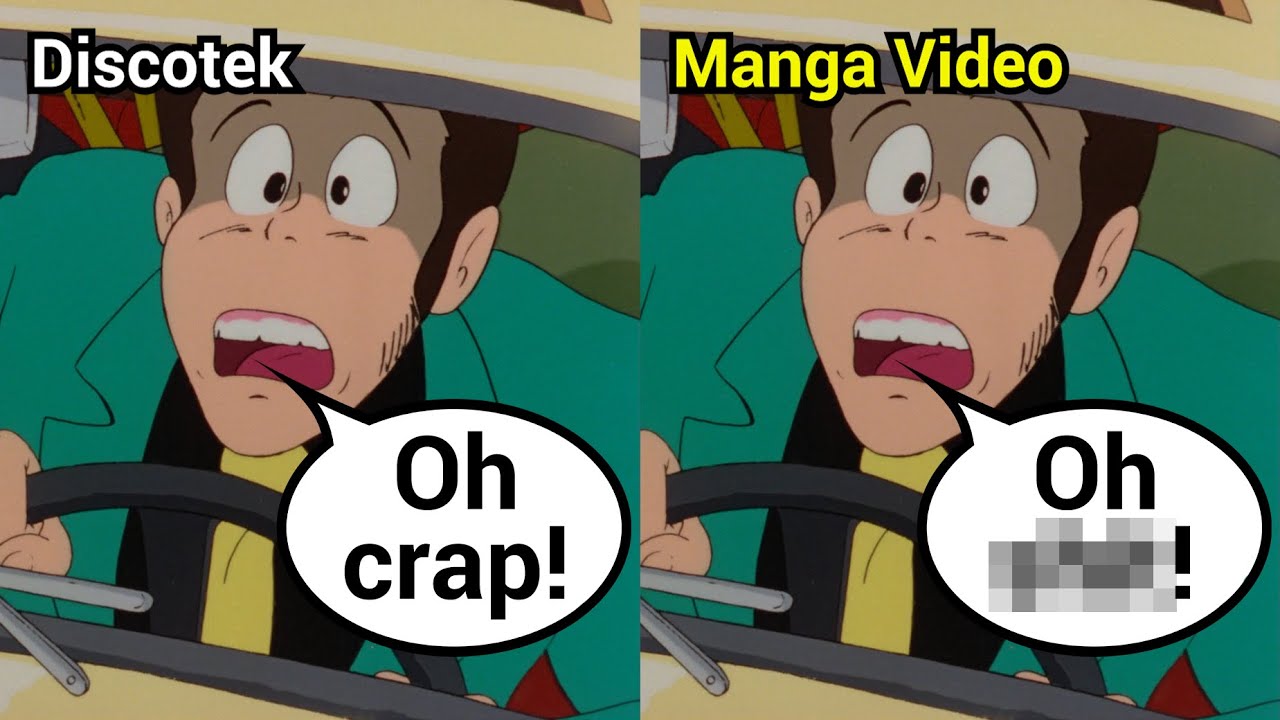 Lupin III: The Castle of Cagliostro | 2000 Dub Comparison