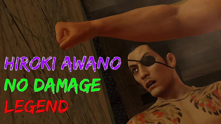 Yakuza 0: Goro Majima vs. Hiroki Awano(LEGEND, No Damage)