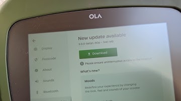 MOVE OS 3.0 Beta Update on Ola S1 Pro Khaki : Experience Full Download Event in just 3 minutes!