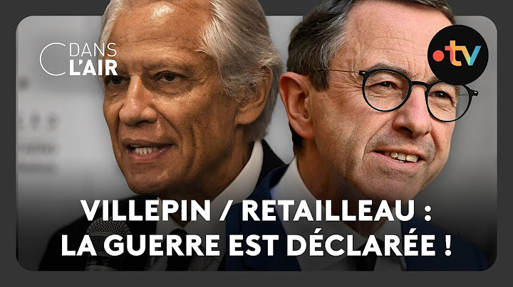 Villepin / Retailleau : la guerre est déclarée ! - C dans l’air - 22.05.2025