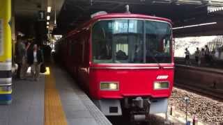 人身事故で行き先変更!! 名鉄3500系 3527F (急行名古屋行き) 金山発車
