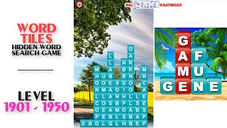 Word Tiles Level 1901 - 1950 Walkthrough | SkillGameWalkthrough screenshot 3