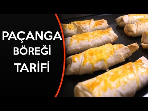 Fırında paçanga böreği tarifi - hazır yufkadan börek tarifleri