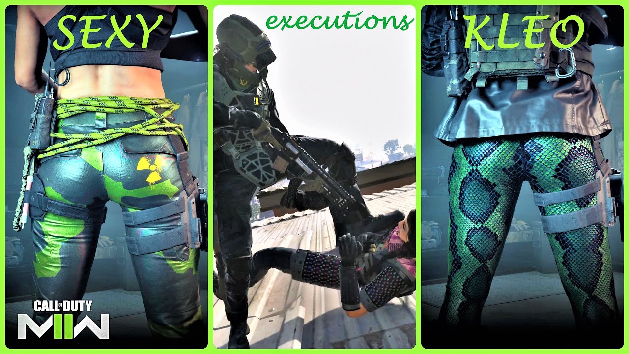 SEXY KLEO 3 New Skins [EXECUTION COMPILATION] Modern Warfare II