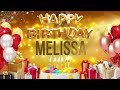 MELISSA - Happy Birthday Melissa