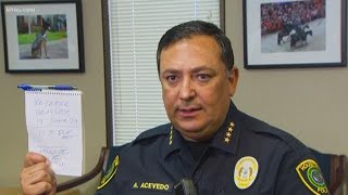 Houston police chief calls out Harris County judges