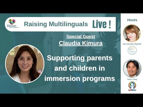 S62: Claudia Kimura - Supporting parents and children in immersion