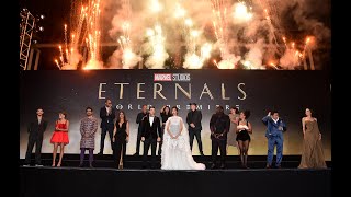 Eternals Red Carpet Premiere in LA on October 18
