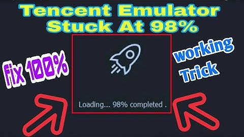 Tencent Gaming Buddy Stuck At 98% Error Fixed in PUBG Mobile | Hanif gaming