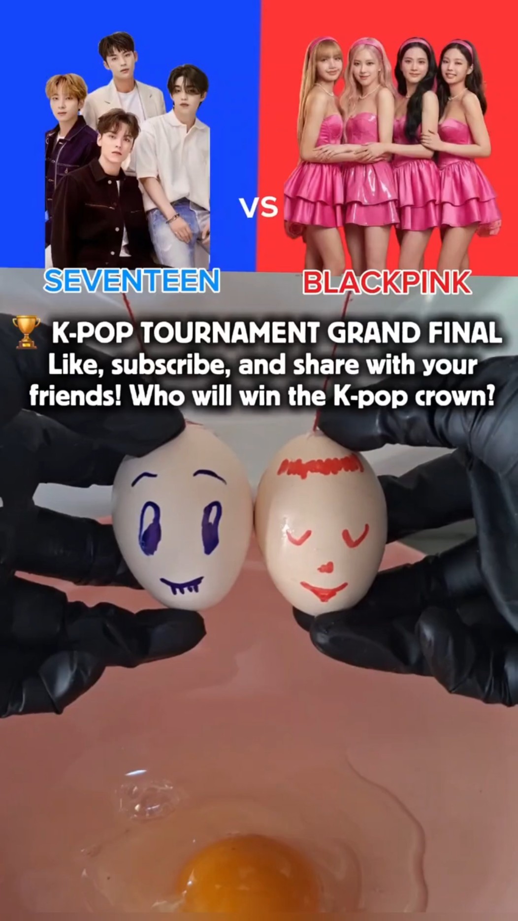 SEVENTEEN vs BLACKPINK #kpop #battle #bts #trend #blackpink