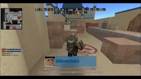 Caught a hacker in counter blox: