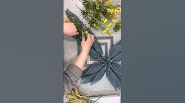 How to Make a Cross Wreath | Dollar Tree Cross Frame Wreath