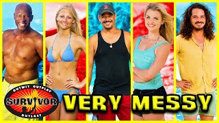 The 10 Messiest/Worst Survivor Players In History