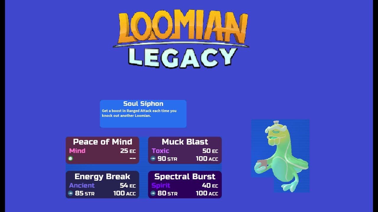 Rancidor is Great. Loomian Legacy PVP.