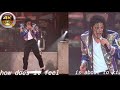 4K-Michael Jackson-blood on the dance floor/with lyrics–live at munich history tour 1997