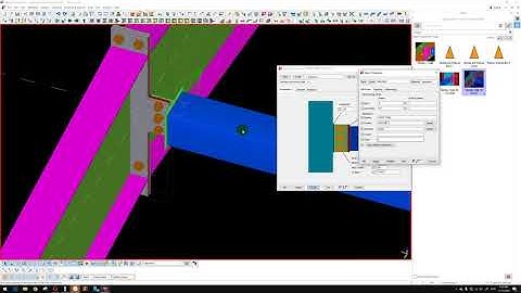 Custom Component Tekla TUBE TO PLATE