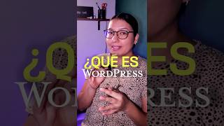 ¿Qué es WordPress y para qué sirve? #wordpress #paginaweb #crearpaginaweb