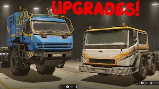 SnowRunner - All upgrade locations of the Azov 73210 & Azov 42-20!