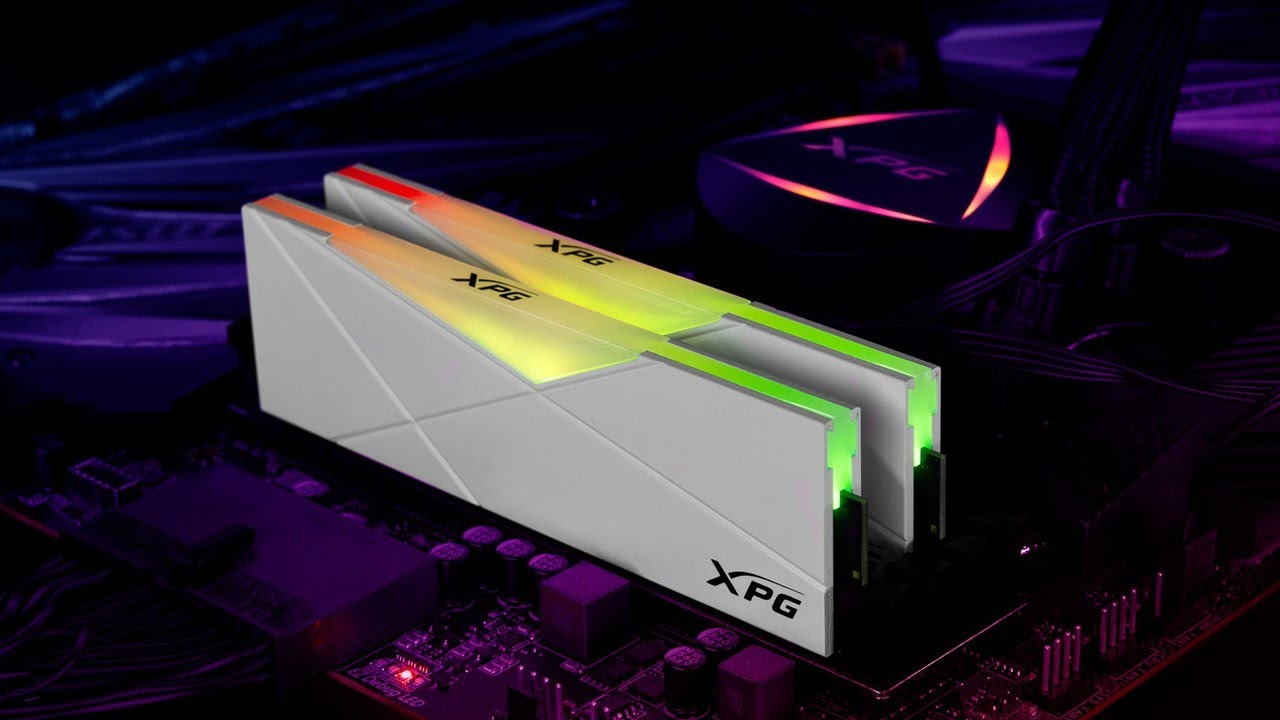 Ram DDR4 Adata XPG Spectrix D50 8GB 3200MHz RGB White