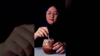 Es Coklat Viral (Ice Chocolate) #shorts #asmr #asmrfood