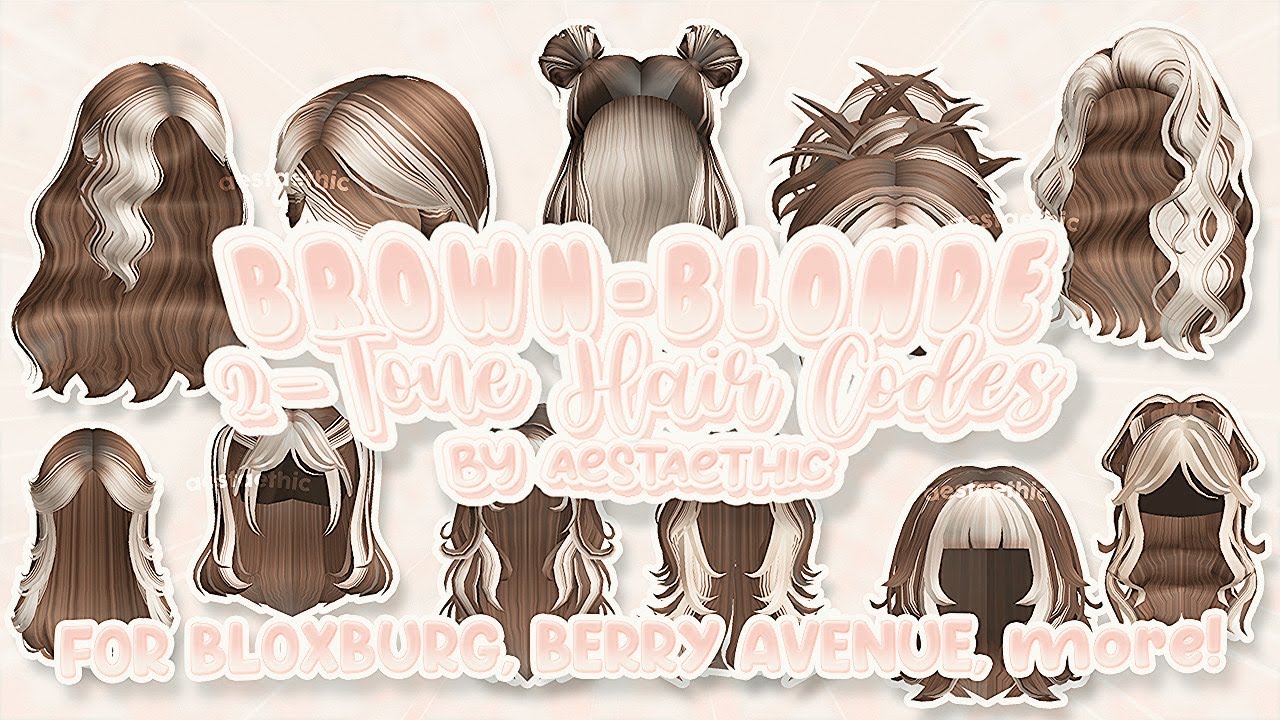 Hair id brokhaven in 2023  Brown hair roblox id, Cute hairstyles, Brown  hair roblox