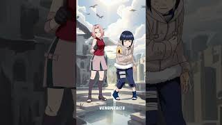 Hinata 🆚 Sakura #naruto #anime #hinata #sakura