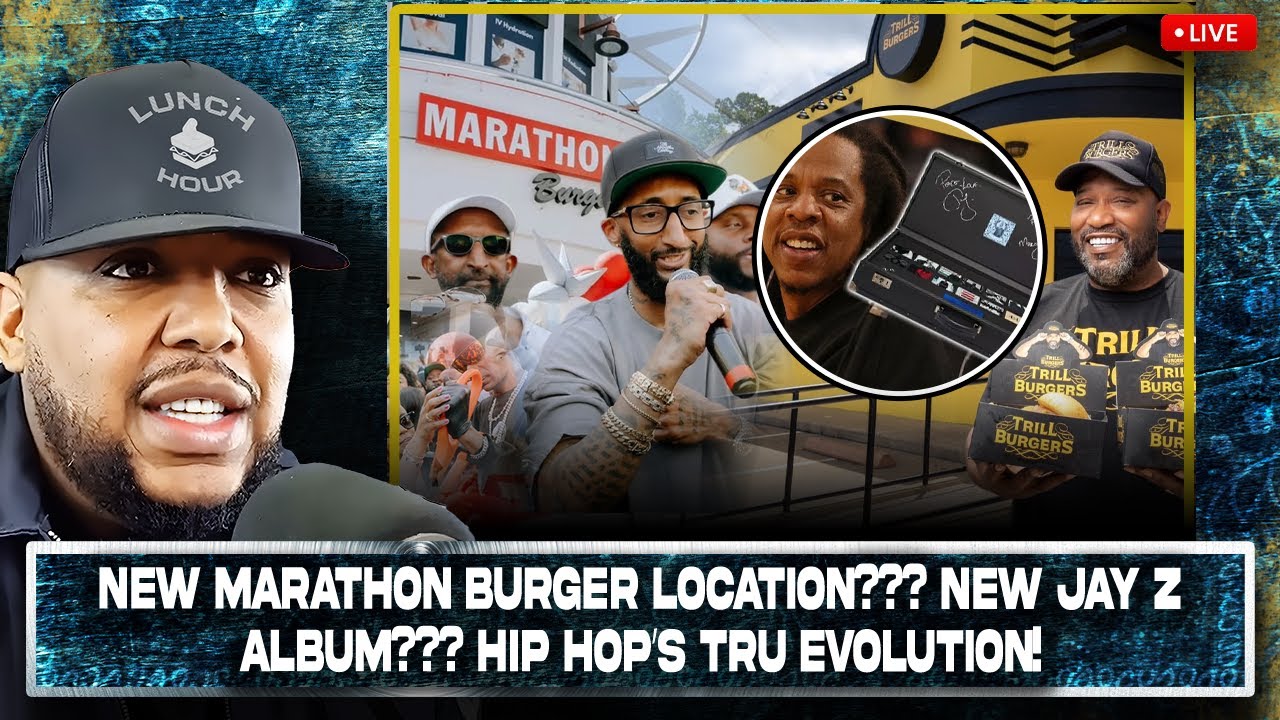The Lunch Hour: New Marathon Burgers Location?? New Jay Z Album?? Hip Hop's Tru Evolution??