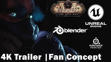 World Of Warcraft Cinematic Trailer in Unreal Engine 5 From Blender | Fan Concept | 4K