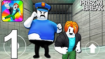 Obby World: Parkour Runner Prison Escape - Gameplay Walkthrough Part 1 (Android, iOS)