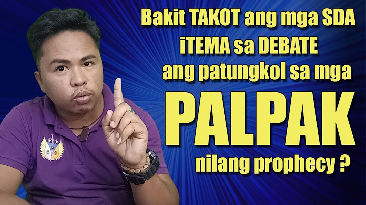 BAKIT TAKOT ANG SDA SA DEBATE? Mga Mali Nilang Propesiya, Tinakbuhan!