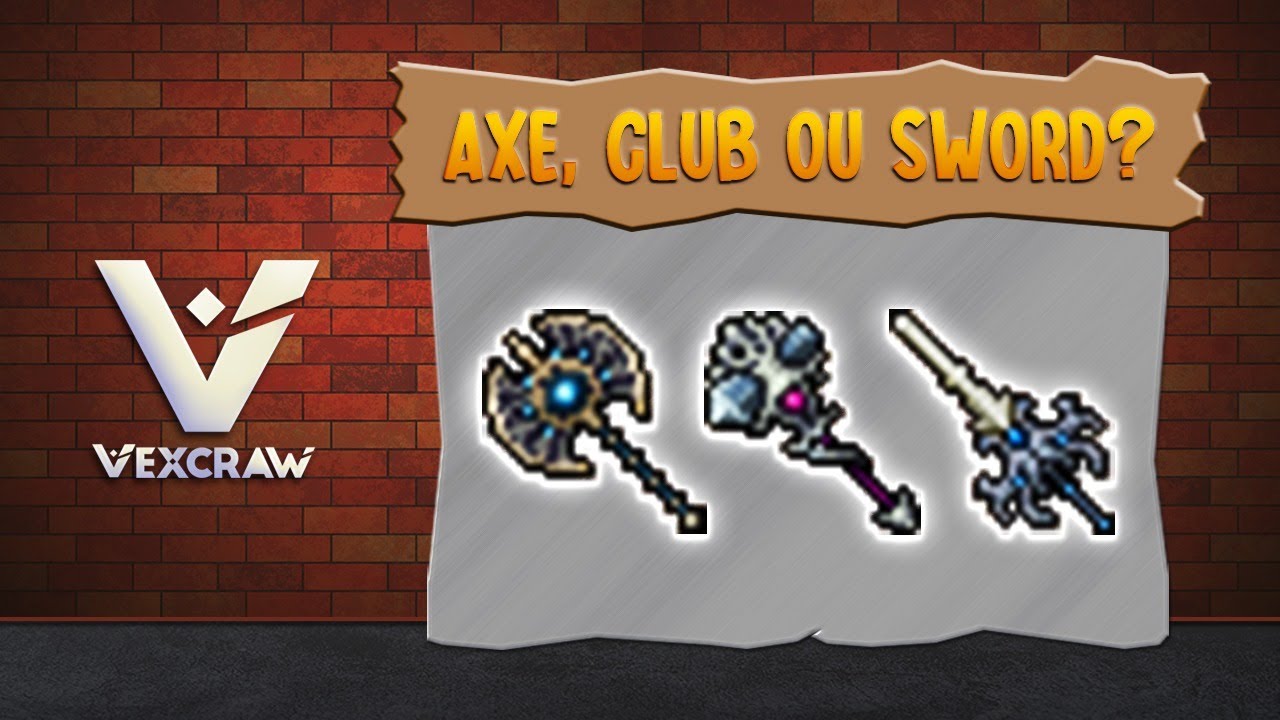 Tibia Direto e Reto - EP. 04: Axe, Sword ou Club? 