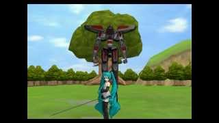 [MMD] FFXIII Miku summoning Gekomaru