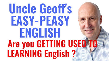 At last - BE USED TO and GET USED TO explained simply and easily