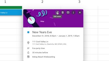 How to delete an event in google calendar