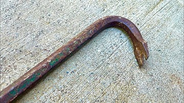 Rusted Crowbar Restoration | Full Tool Restoration!