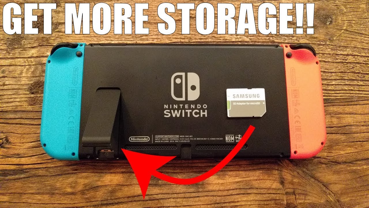 How To Use A Micro Sd Card On The Nintendo Switch Simple Tutorial Youtube