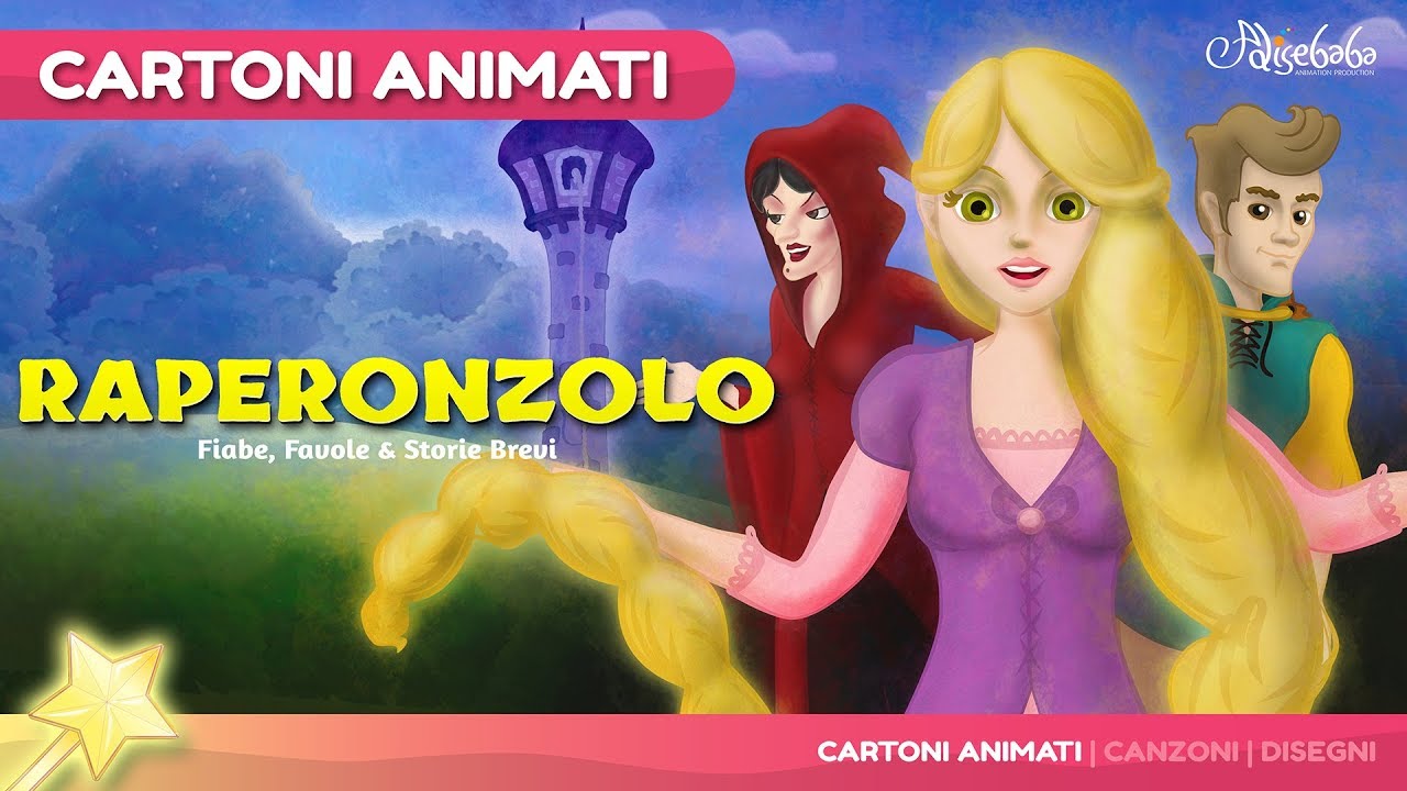 Raperonzolo Storie Per Bambini Cartoni Animati Italiano Storie Della Buonanotte Youtube