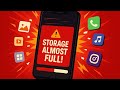 Why Your Phone Keeps Saying “Storage Almost Full” (Even When You Delete Stuff)