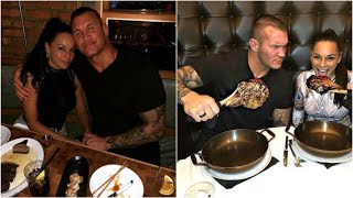 WWE Randy Orton candle night dinner with wife |2021