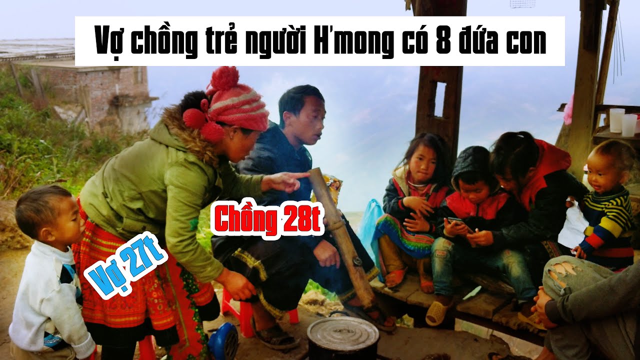 ⁣Nể cặp vợ chồng trẻ H'Mong ở sống lưng khủng long Tà Xùa - 10 người sống trong 4 mét vuông