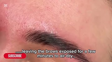 Eyebrow lamination #tutorial #beautiful #beauty #brows #eyebrows #shorts @cbrows