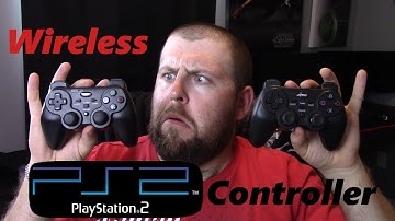 Wireless PS2 controller unboxing