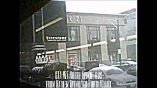 CTA #72 North Avenue bus from Harlem Avenue to North/Clark Part 3 (06-25-15)