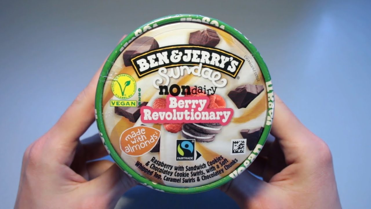 Ben & Jerry's Sundae Non-Dairy Berry Revolutionary Review